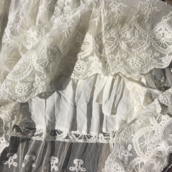 🌿 Spell Ophelia Lace Skirt • Size XS - Picture 5 of 10